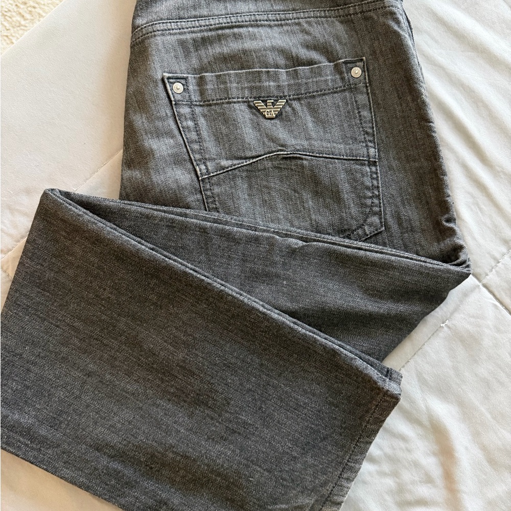 Armani Jeans Dark Gray Denim